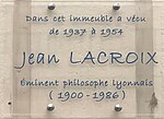 Vignette pour Jean Lacroix (philosophe)