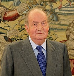 Juan Carlos Ier d'Espagne.