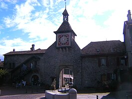 Town gate of Sant-Prex