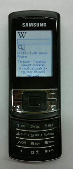 Samsung C3050 készülék szétcsúsztatva