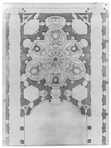 Diagrama da igreja.