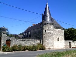 Skyline of Savigny-en-Véron