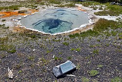 Shield Spring, with sign