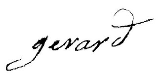 signature de Michel Gérard (1737-1815)