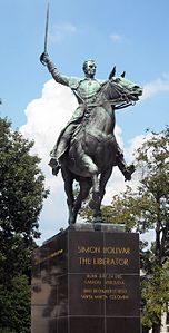 Simón Bolívar, en Washington D. C..