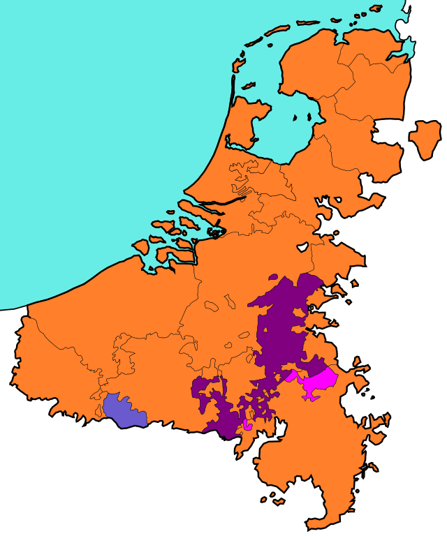 Localização de Países Baixos Espanhóis