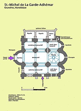 Plan de l'église