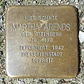 Stolperstein für Martha Arends