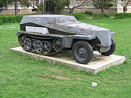 Sd.Kfz. 250 в военном музее в Свиднике, Словакия