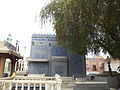 A side view of the Shah Gardez Tomb