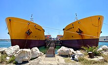 Tatiana B and Florence B, two bunkering tankers Two bunkering tankers.jpg