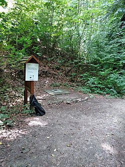 A Vértes László-barlang bejárata