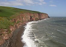 View of South Head from the coastal path north of Fleswick Beach - geograph.org.uk - 88738.jpg