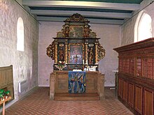 Ev.-luth. Kirche St. Pankratius in Wursten, OT Midlum, Altar