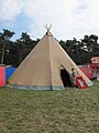 Tipi at the Zwarte Cross