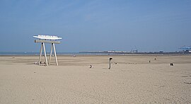 Strand van Zeebrugge