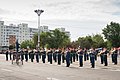 The band on Suvorov Square in 2018.