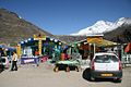 Tourist rest stop at the south approach to Rohtang Pass, 2007
