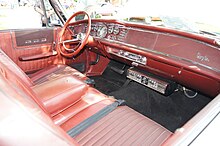 1963 Chrysler 300 interior