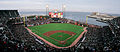 A photograph of a baseball diamond