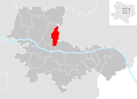 Poloha obce Absdorf v okrese Tulln (klikacia mapa)