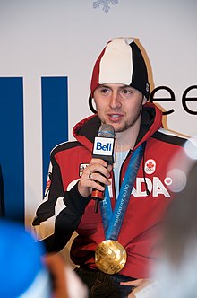 Alexandre Bilodeau with gold medal (2).jpg