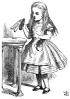 1865年的爱丽丝梦游仙境插圖