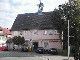 Gamla rådhuset i Großaspach.