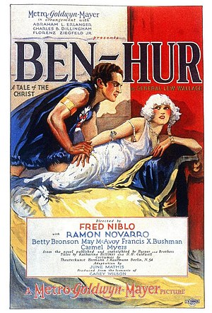 English: Ben-Hur (1925) film poster.