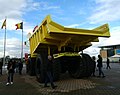 Berliet T45 sur le parvis d'Eurexpo lors du salon Époqu'Auto 2022