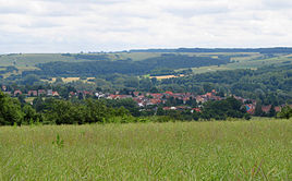 Blick vom Kalbenberg auf Blickweiler