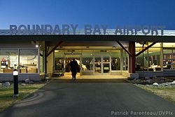 Главный терминал аэропорта Boundary Bay