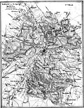 Vignette pour Bataille de Leipzig&#160;: carte du 16 octobre 1813, entre 13 heures et 21 heures