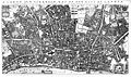 Image 11Ogilby & Morgan's map of the City of London (1673). "A Large and Accurate Map of the City of London. Ichnographically describing all the Streets, Lanes, Alleys, Courts, Yards, Churches, Halls, & Houses &c. Actually Surveyed and Delineated by John Ogilby, His Majesties Cosmographer." (from History of London)