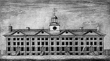 King's College Hall in 1790 Columbia1790.jpg