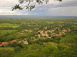 Vista do distrito de Curimataí