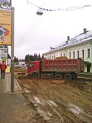 Реконструкция Большой Октябрьской улицы в Ярославле
