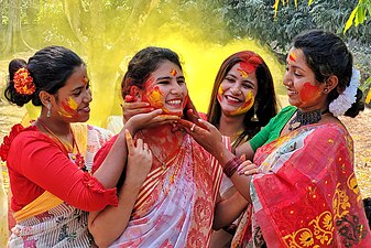 Festival Holi (Festa dei colori) nel 2023