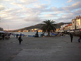 Foça square in 2015.