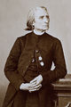 Photographie en noir et blanc de Franz Liszt
