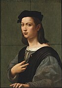 Портрет молодого человека. Ок. 1540 г. Дерево, масло. Частное собрание