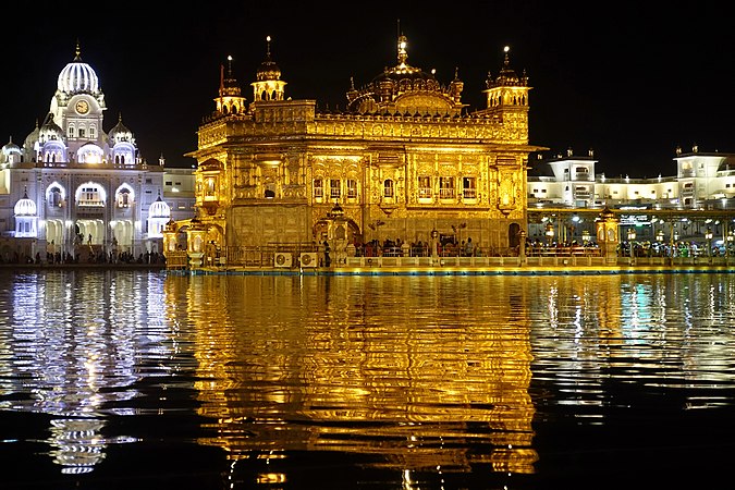 The Golden Temple, built in the late 1500's.