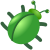 Green bug.svg