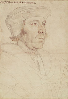 Hans Holbein the Younger - William Fitzwilliam, Earl of Southampton RL 12206.jpg