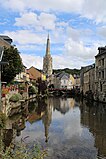 Le quai de la douane à Harfleur.