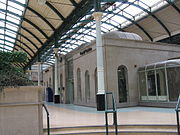 Former Travel Centre (ticket office) at Hull Paragon, now a waiting room (2007)