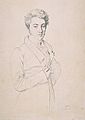 Porträt durch Ingres aus dem Jahr 1825