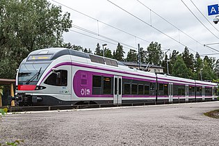 Finnish Sm5-class EMU in Tuomarila