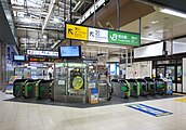 JR 熊谷駅改札口（2021年10月）