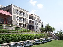 View of the Academic Block of Jaypee University of Information Technology